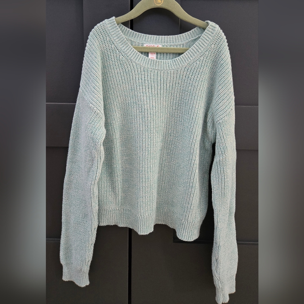 Cat & Jack Mint Green Kids Sweater